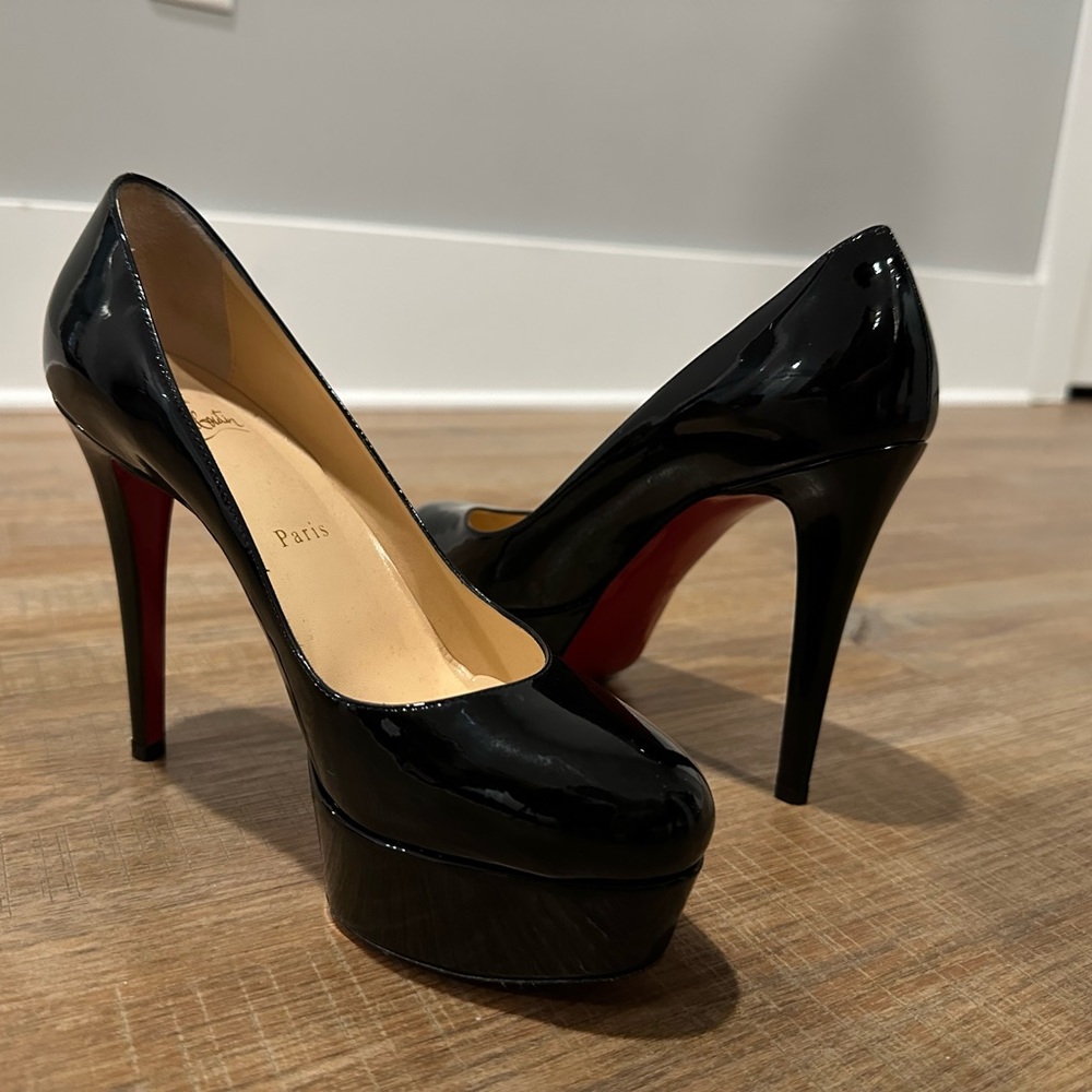 Christian Louboutin Bianca Black Pump, size 7.5